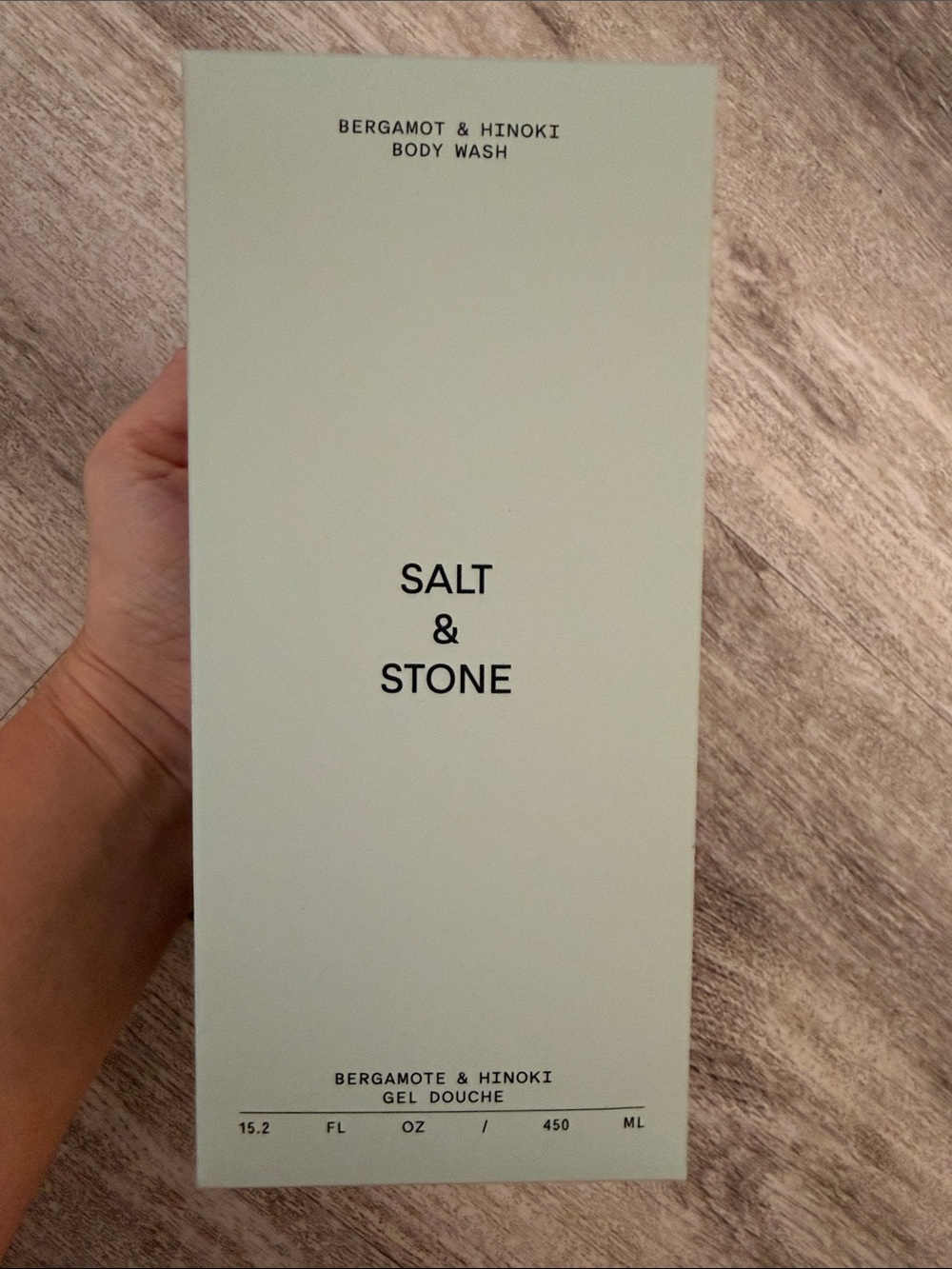 Salt & Stone Bergamot & Hinoki Body Wash